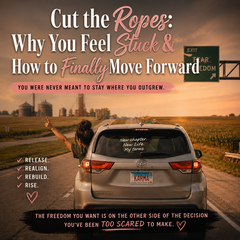 Cut the Ropes: Why You Feel Stuck & How to Finally Move Forward