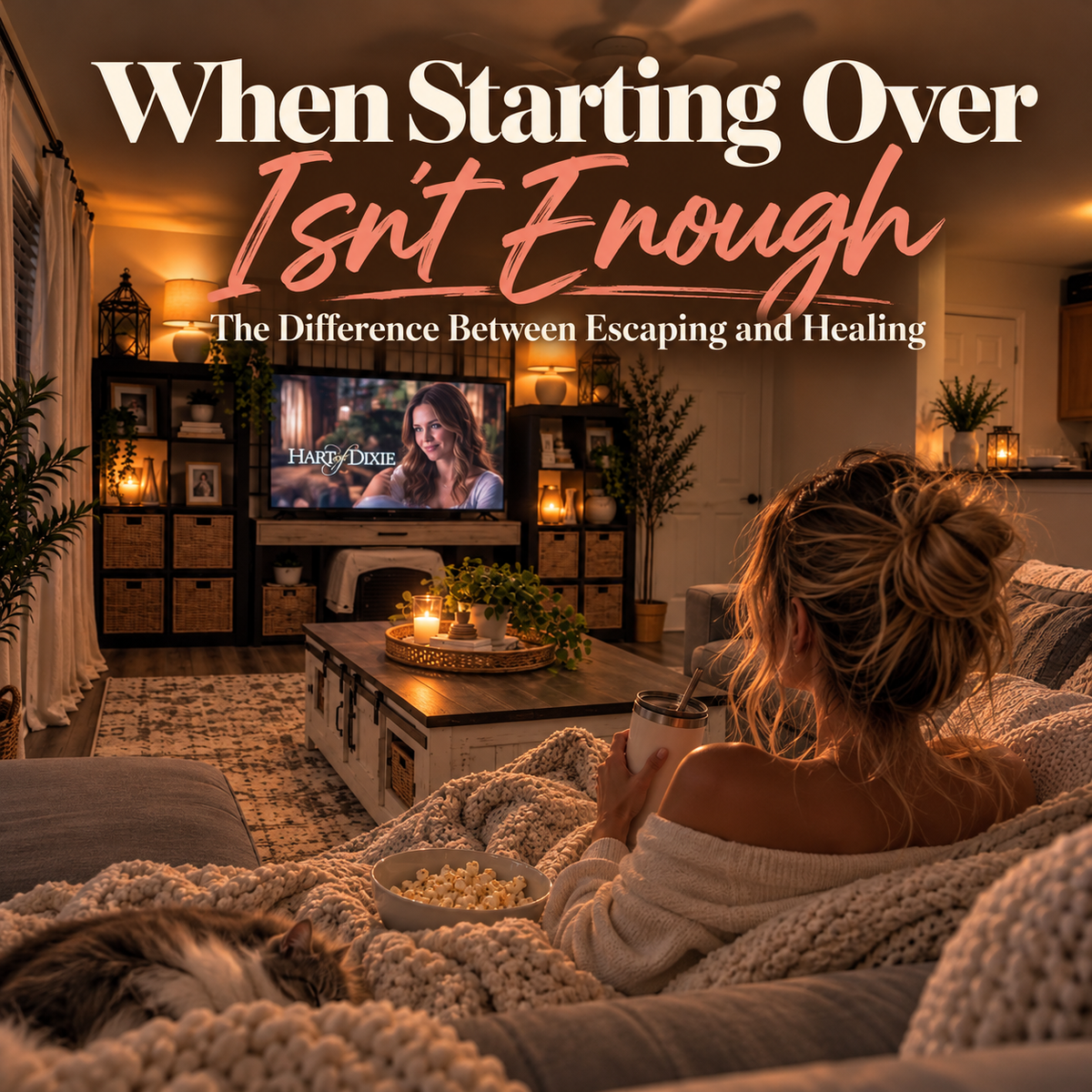 When Starting Over Isn't Enough: The Difference Between Escaping and Healing