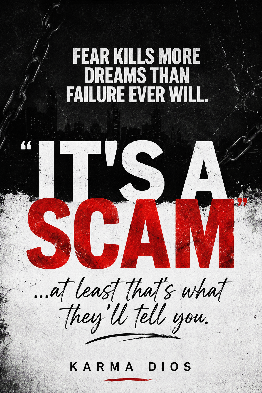 It's A Scam - Karma Dios (PRE-ORDER)